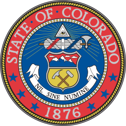 Official seal of the state of Colorado