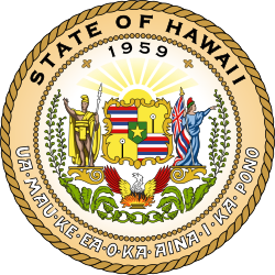 Official seal of the state of Hawaii