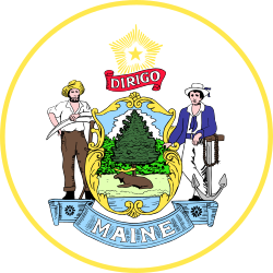 Official seal of the state of Maine