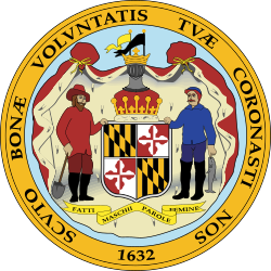 Official seal of the state of Maryland