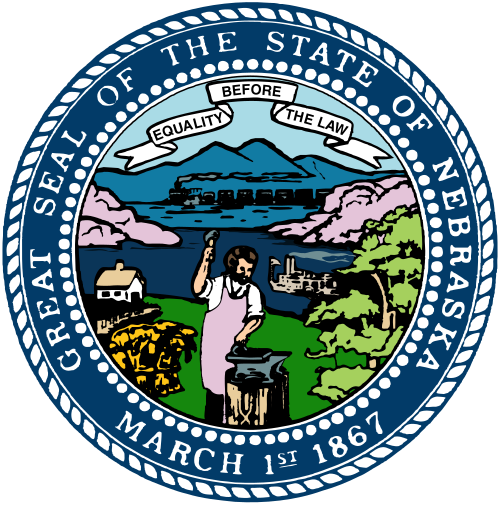 Pet cremation Nebraska state seal — PetCremation.org