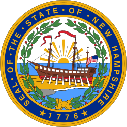 Official seal of the state of New Hampshire