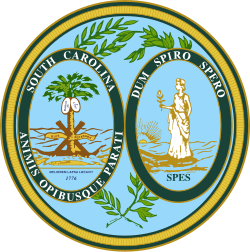 Pet cremation South Carolina state seal — PetCremation.org