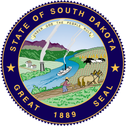 Pet cremation South Dakota state seal — PetCremation.org