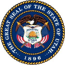 Official seal of the state of Utah