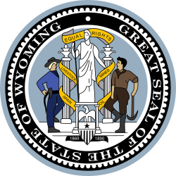 Official seal of the state of Wyoming